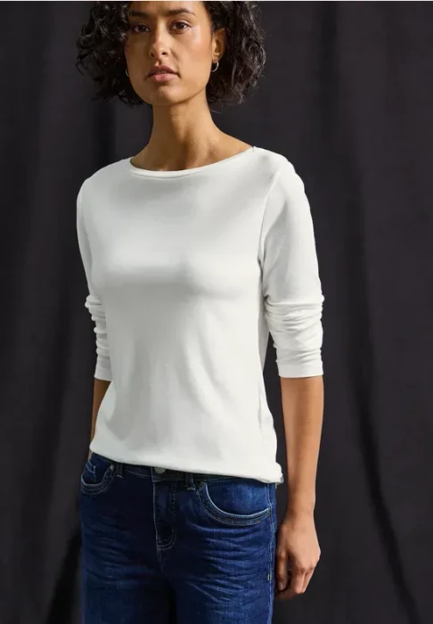 Street One Basic Shirt langarm (Damen)