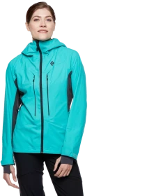 Black Diamond Dawn Patrol Hybrid Shell Funktionsjacke dark patina (Damen)