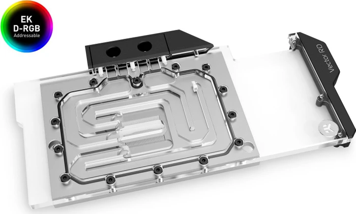 EK Water Blocks Quantum Line EK-Quantum Vector Red Devil RX 6800/6900 D-RGB, Nickel, Acryl