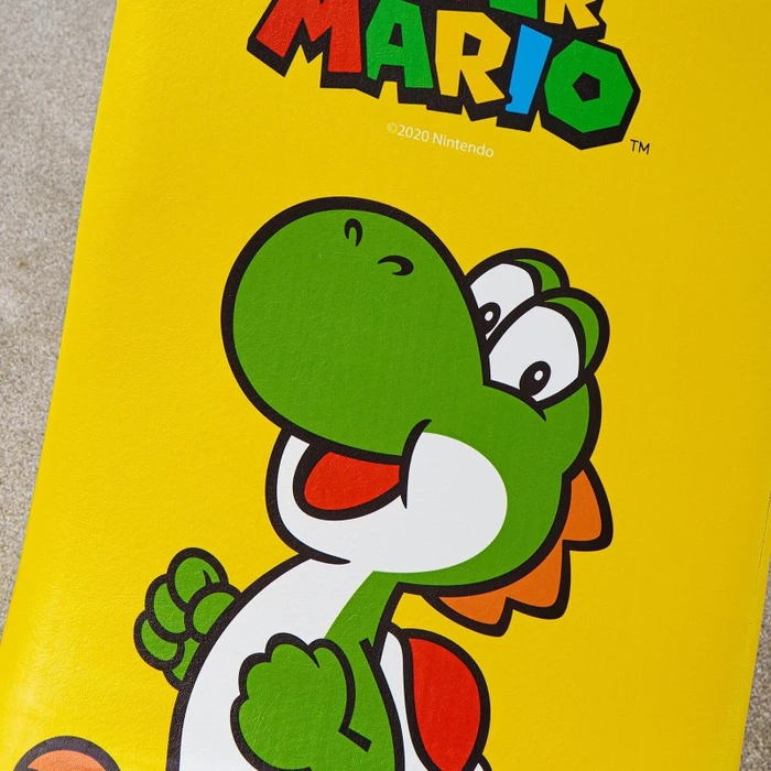 X Rocker Nintendo Super Mario Joy Collection Floor Rocker Gamingstuhl, Yoshi gelb