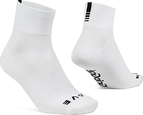 GripGrab Lightweight SL Short Fahrradsocken weiß