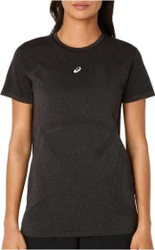 Asics Road Seamless SS Laufshirt kurzarm performance black/graphite grey (Damen)
