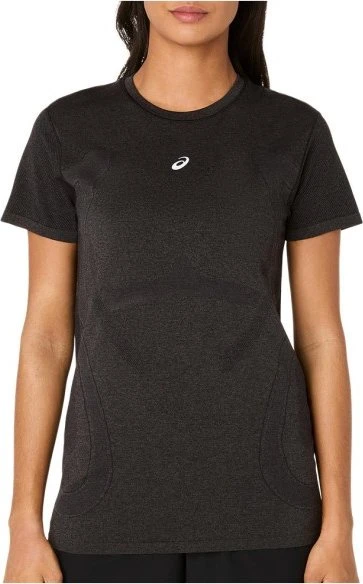 Asics Road Seamless SS Laufshirt kurzarm performance black/graphite grey (Damen)