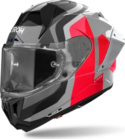 Airoh GP 800 Competition schwarz/grau/rot