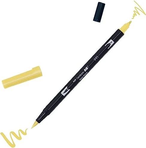 Tombow ABT Dual Brush Pen light ochre