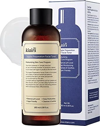 Dear Klairs Supple Preparation Facial Toner, 180ml