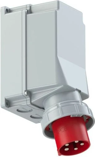 PCE CEE-Wandgerätestecker 125A 5p 6h IP67 POWER TWIST