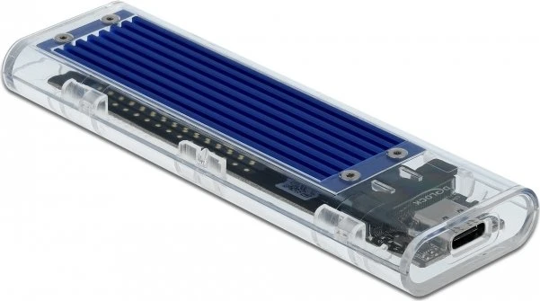 DeLOCK USB 3.2 Gen 2 External Enclosure, USB-C 3.1