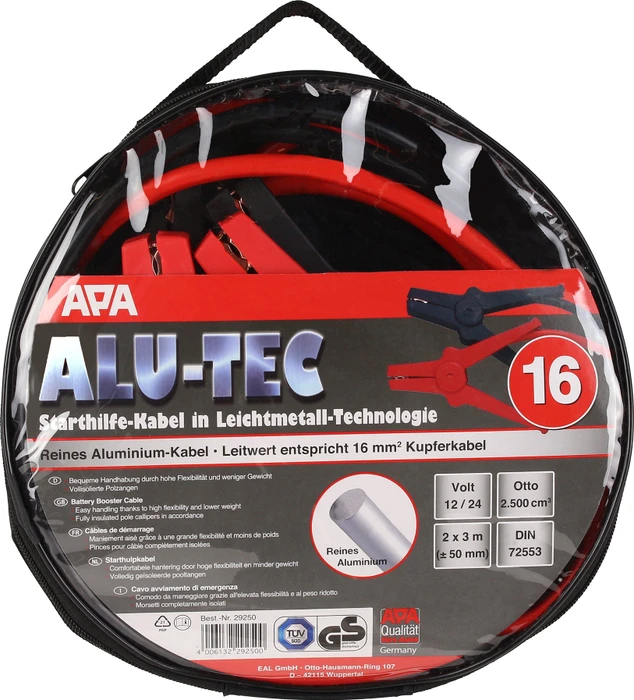 APA Starthilfekabel Alu-Tec 3m