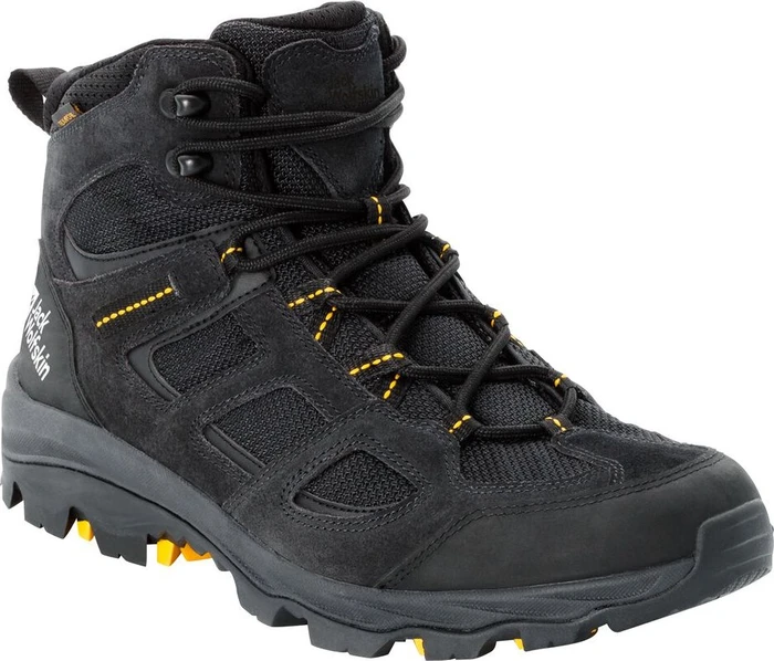 Jack Wolfskin Vojo 3 Texapore Mid black/burly yellow XT (Herren)