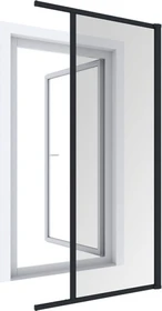 Windhager IS Plus Fliegengitter-Rollotür 225x160cm anthrazit