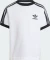 adidas Adicolor Trefoil T-Shirt kurzarm weiß (Junior) Vorschaubild