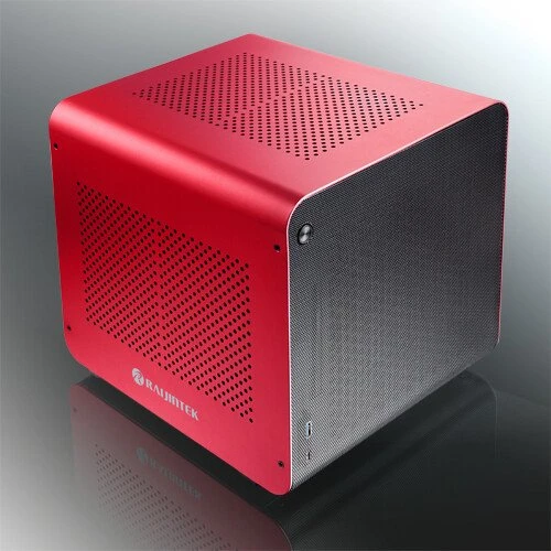 Raijintek Metis Evo ALS, rot/schwarz, Mini-ITX