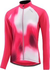 Löffler Mirage Trikot langarm rouge red (Damen)