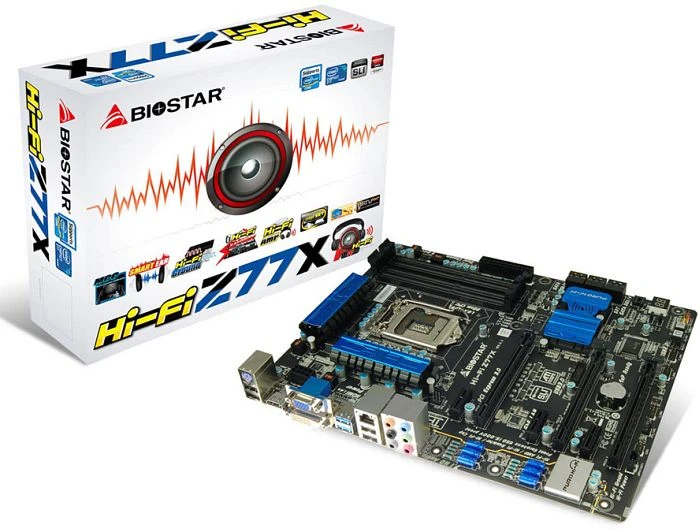 Biostar Hi-Fi Z77X (Intel 1155)