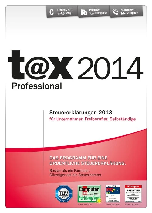 Buhl Data t@x 2014 Professional (deutsch) (PC)