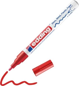 edding 751 Glanzlackmarker rot