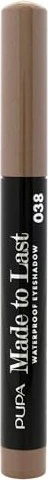 Pupa Milano Made To Last Waterproof Eye Shadow 038 golden platinum, 1.4g
