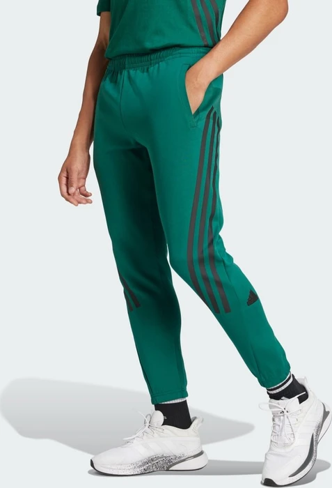 adidas Future Icons 3-Streifen Trainingshose lang collegiate green (Herren)