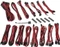 BitFenix Alchemy 2.0 EVG-Series Kabel Kit für Netzteile, schwarz/rot Vorschaubild