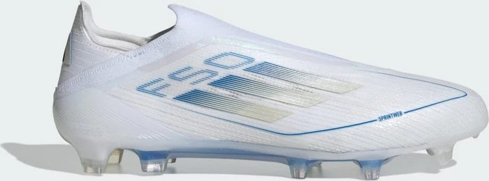 adidas F50 Elite Laceless FG cloud white/pearl met.