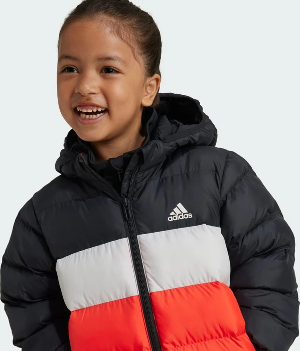 adidas Synthetic Down Funktionsjacke black/grey one/bright red (Junior)