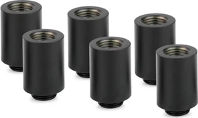Thermal Grizzly DeltaMate Extender MF28, Verlängerung, G1/4", schwarz, 6er-Pack