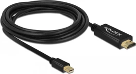 DeLOCK Mini DisplayPort 1.1/HDMI Adapterkabel, 3m