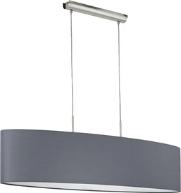 Eglo Pasteri 100x28cm Pendelleuchte/Schirmleuchte taupe