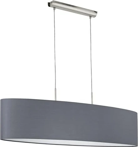Eglo Pasteri 100x28cm Pendelleuchte/Schirmleuchte taupe