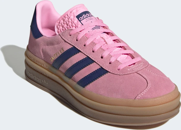 adidas Gazelle Bold pink glow/victory blue/gum (Damen)