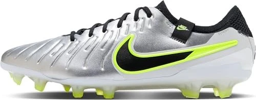 Nike Tiempo Legend 10 Elite FG metallic silver/volt/black