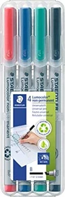 Staedtler Lumocolor 312 non-permanent sortiert, 4er-Set