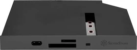 SilverStone ODD-Adapter, für 12.7mm Einschub, 1x USB-C 3.0