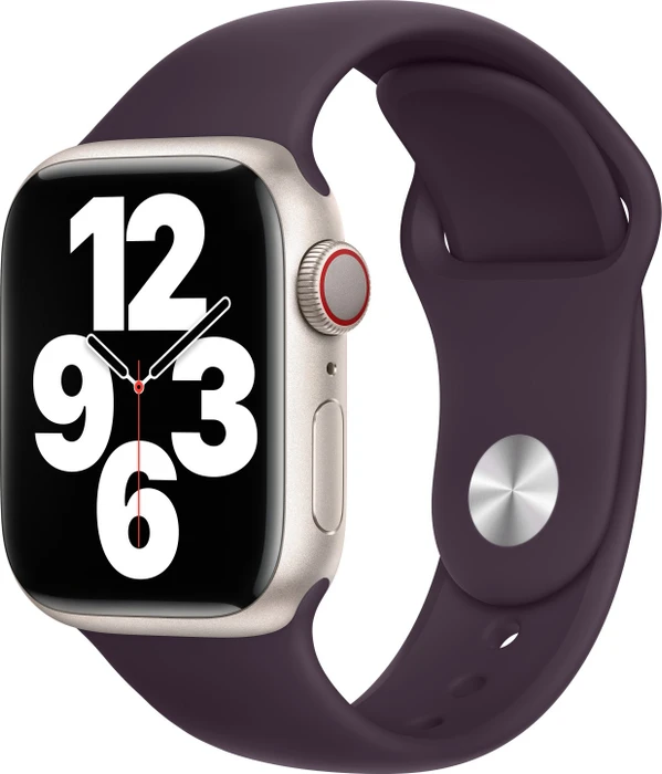 Apple Sportarmband Regular für Apple Watch 41mm holunder
