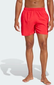 adidas Solid CLX Short-Length Badeshorts pure ruby/black (Herren)