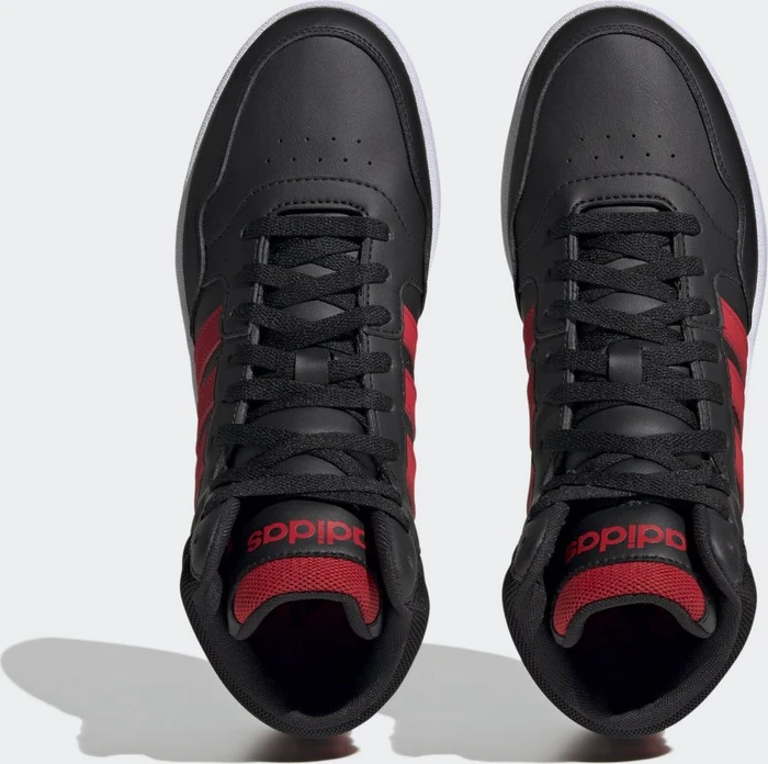 adidas Hoops 3.0 Mid Classic Vintage core black/better scarlet/cloud white