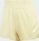 adidas Pacer Essentials Knit High-Rise Shorts powder yellow/white (Damen) Vorschaubild