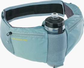 Evoc Hip Pouch Pro mit Trinkflasche steel