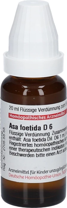 DHU Asa Foetida D6 Dilution, 20ml