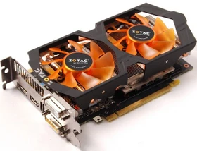 Zotac GeForce GTX 760 OC, 2GB GDDR5, 2x DVI, HDMI, DP