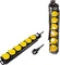 LogiLink Outdoor Steckdosenleiste, 6-fach, 1.5m, schwarz/gelb Vorschaubild