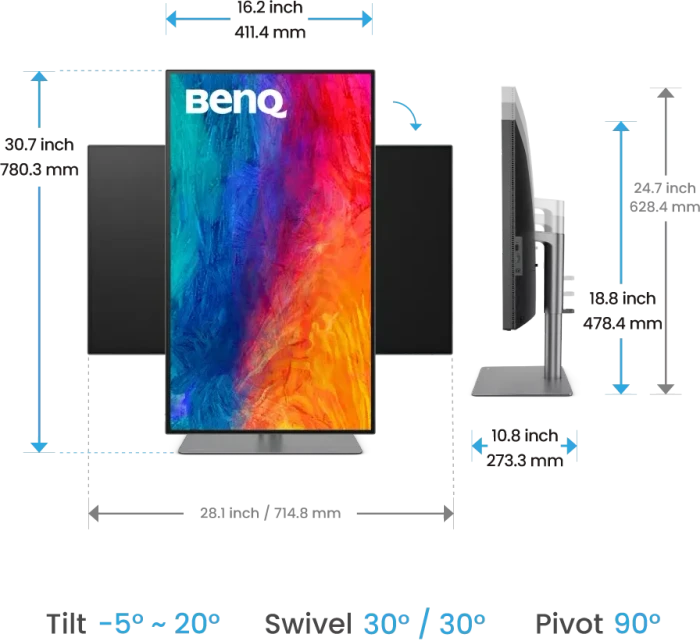 BenQ PD3225U, 31.5"
