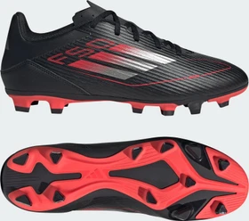 adidas F50 Club FG/MG core black/iron metallic/lucid red