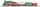 Piko - Spur H0 Start-Set - Start-Set mit Bettung Weihnachtszug Dampflok mit Tender (57081)