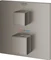 Grohe Grohtherm Cube Thermostat-Brausearmatur hard graphite gebürstet Vorschaubild