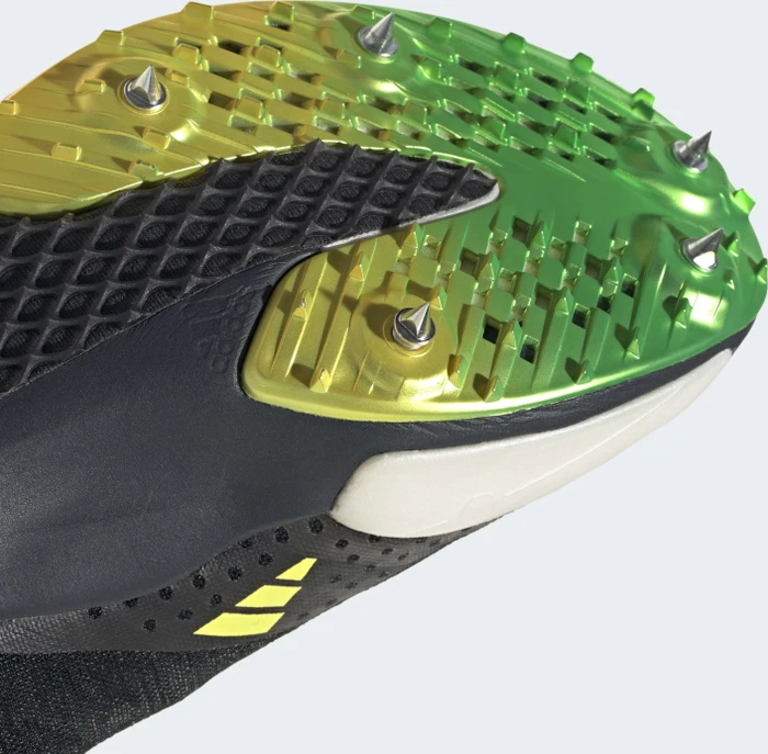 adidas Adizero Ambition core black/beam yellow/solar green (Herren)