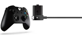 Microsoft Xbox One Wireless Controller mit Play & Charge Kit Set (Xbox One)