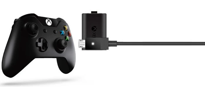 Microsoft Xbox One Wireless Controller mit Play & Charge Kit Set (Xbox One)