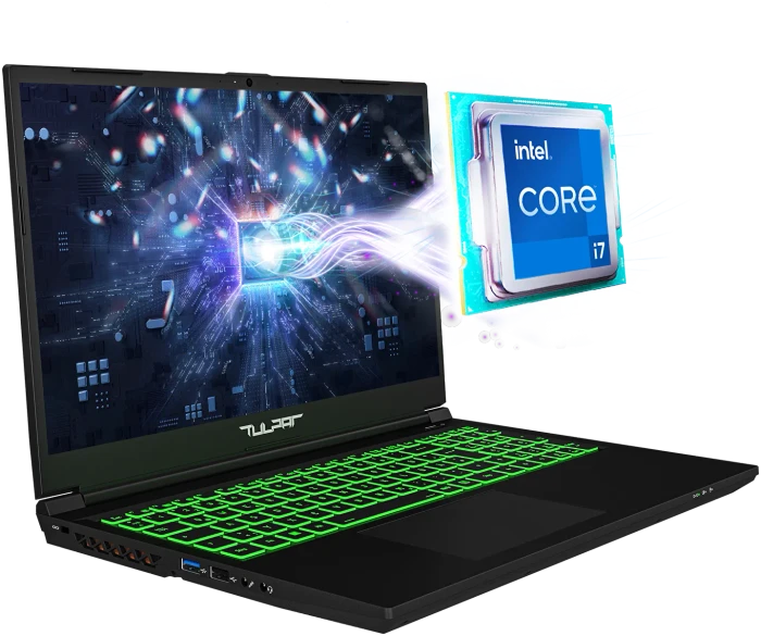 Tulpar T5 V23.2.3, Core i7-12650H, 16GB RAM, 1TB SSD, GeForce RTX 4060, DE